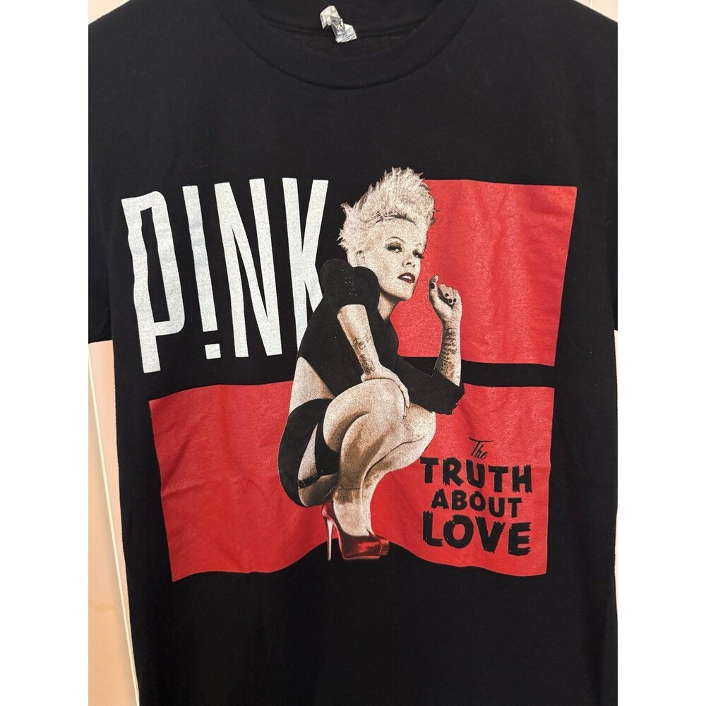 Men’s Pink P!NK The Truth About Love 2013 Tour Shirt Size Small - Picture 2 of 6
